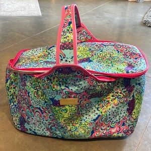 Lily Pulitzer insulated picnic bag